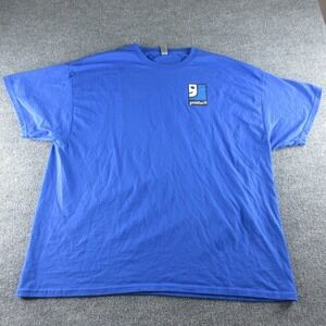Goodwill Shirt Mens 3XL Blue Short Sleeve Graphic Employee Workwear Tee